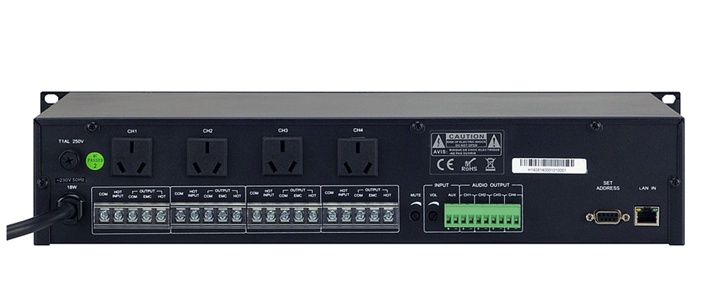 T-6701 IP мережевий аудіоадаптер