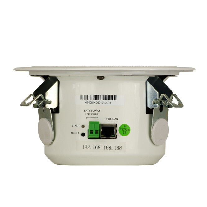 IP-S508 Стельовий динамік IP, блок живлення POE або DC12V, 8 Вт