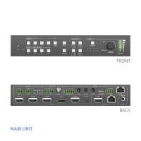 PT-PSW-42MV 4x2 4K багатоформатний безшовний перемикач презентацій з. Multiview Set