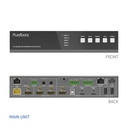 PT-PSW-52KVM USB-C KVM-перемикач із Dante і Multiview, 4K (60 Гц 4:4:4) через USB-C / HDMI+USB.