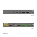 PT-PSW-52KVM USB-C KVM-перемикач із Dante і Multiview, 4K (60 Гц 4:4:4) через USB-C / HDMI+USB.