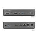 VL-D200 Док-станція 14-в-1 USB-C-1x HDMI 2.1 8K30,1x HDMI 2.0 4K60, USB4 Gen3 100W PD,вихід 2 екрани