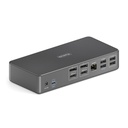 VL-D210DL Док-станція Vuelogic 14-в-1 USB-C DisplayLink: вхід USB 3.2 Gen2 із заряджанням PD 100 Вт, швидкість передачі даних 10 Гбіт/с, вихід на подвійний екран HDMI і DP, 4 порти USB 10 Гбіт/с, Gigabit Ethernet тощо!