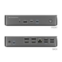 VL-D210DL Док-станція Vuelogic 14-в-1 USB-C DisplayLink: вхід USB 3.2 Gen2 із заряджанням PD 100 Вт, швидкість передачі даних 10 Гбіт/с, вихід на подвійний екран HDMI і DP, 4 порти USB 10 Гбіт/с, Gigabit Ethernet тощо!