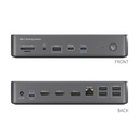 VL-D220 Док-станція 15-в-1 Вхід USB-C 3.2 Gen2,вихід 3 екрани, Ethernet, Аудіовихід