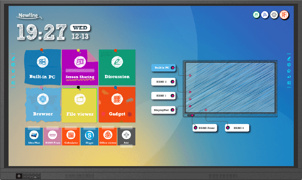 Newline RS+ 65&quot;   (TT-6519RS+)