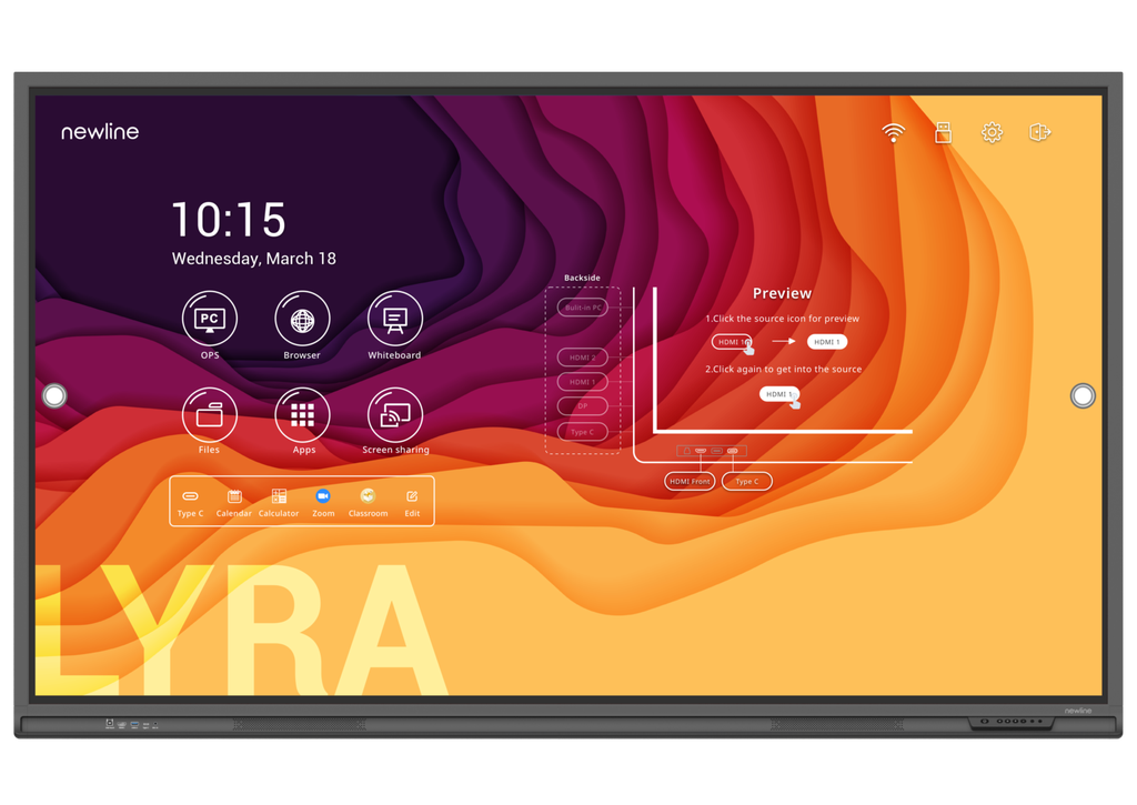 Newline LYRA 65&quot;  (TT-6523QAS)