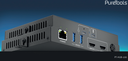 PT-HUB-100 Док-станція ProAV USB-C в режимі - 4K (60 Гц 4:4:4) USB-C + 100 Вт PD Подвійний вихід 4K HDMI, USB3.2 і Ethernet