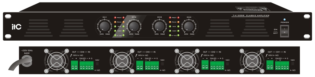 ITC Audio T-4120DSA