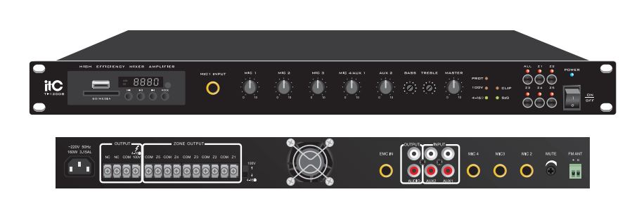 ITC Audio TI-240DTB