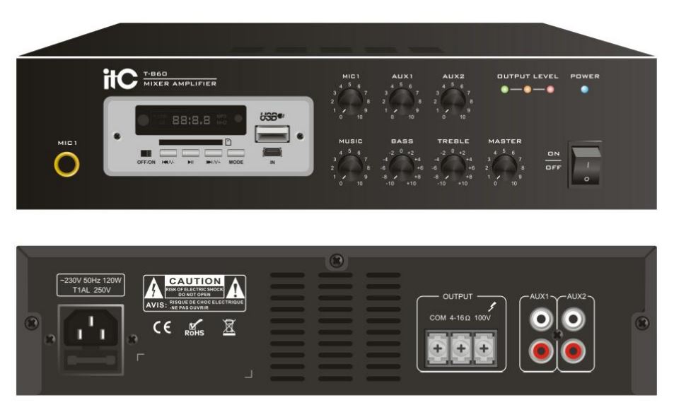 ITC AUDIO T-B60