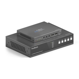 PT-PSW-52KVM USB-C KVM-перемикач із Dante і Multiview, 4K (60 Гц 4:4:4) через USB-C / HDMI+USB.